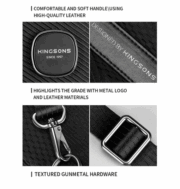 Kingsons waterproof minimalist business backpack - Image 5