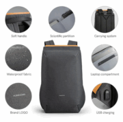 Kingsons 16L Ultra Lightweight Commuter Backpack - Image 3