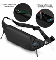 Kingsons Sling Bag Waterproof and Compact Hiking Tech Sling Bag - Image 4