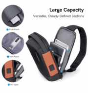 Kingsons Sling Bag Anti-theft Daily Sling Bag - Image 4