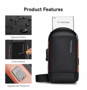 Kingsons Sling Bag Anti-theft Daily Sling Bag - Image 6