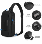 Kingsons Sling Bag Anti-theft Sling Bag - Image 2