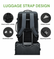 Kingsons 45L Large Capacity Travel Backpack Expand Size - Image 7