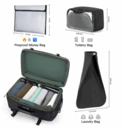 Kingsons 45L Large Capacity Travel Backpack Expand Size - Image 8