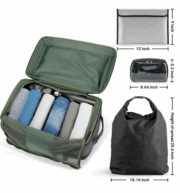 Kingsons 45L Large Capacity Travel Backpack Expand Size - Image 9