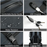 Kingsons 45L Large Capacity Travel Backpack Expand Size - Image 10