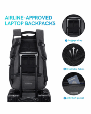 Kingsons Anti Theft Commuter Backpack (17.1'') - Image 8